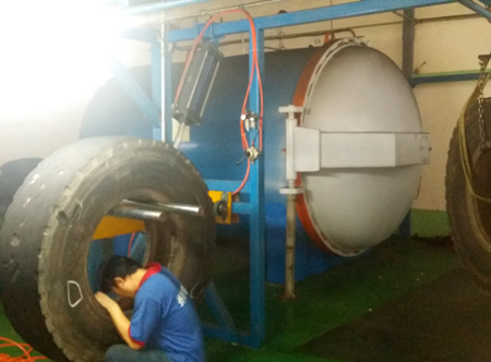 工程胎局部修補